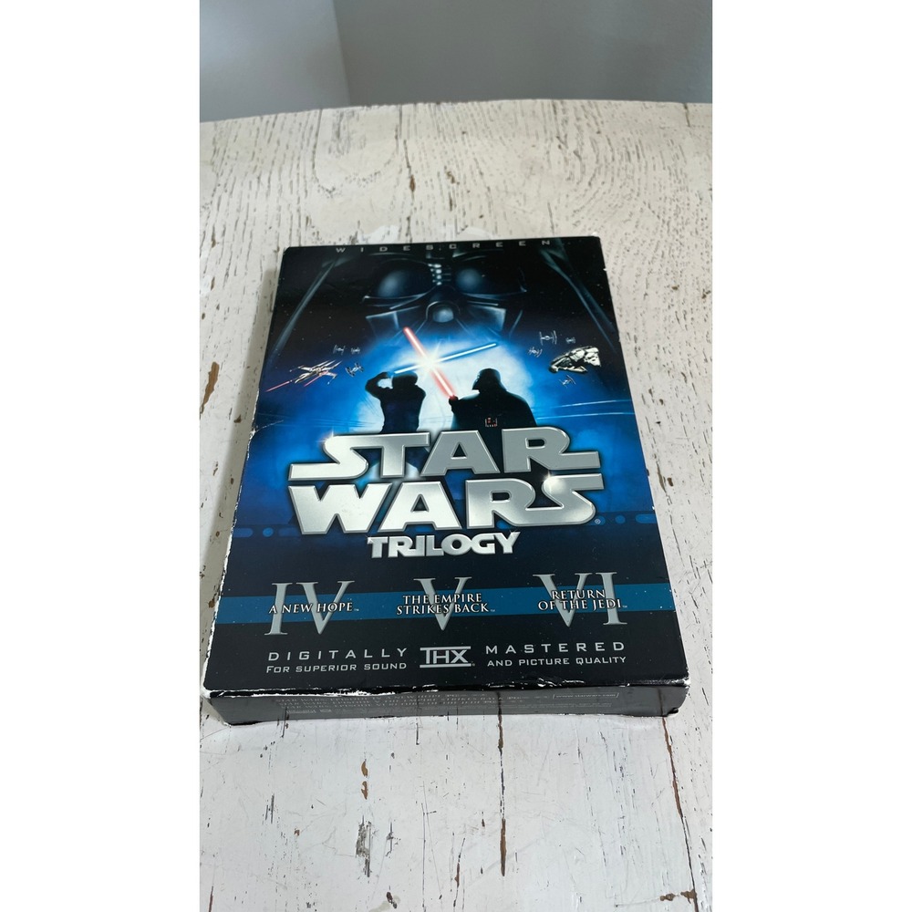 Star Wars Limited Edition Original Theatrical Unaltered Trilogy DVD 6-Disc Set